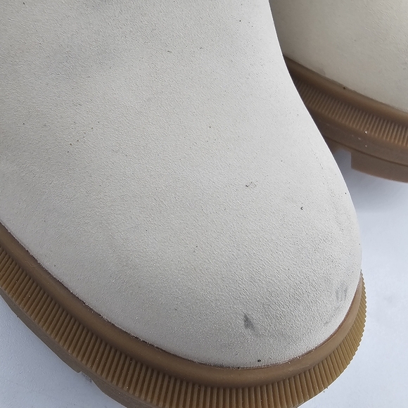 Timberland Women's Arlington Heights Lace Up Boots Size 9 Bone Cream Nubuck NWD - Picture 8 of 10